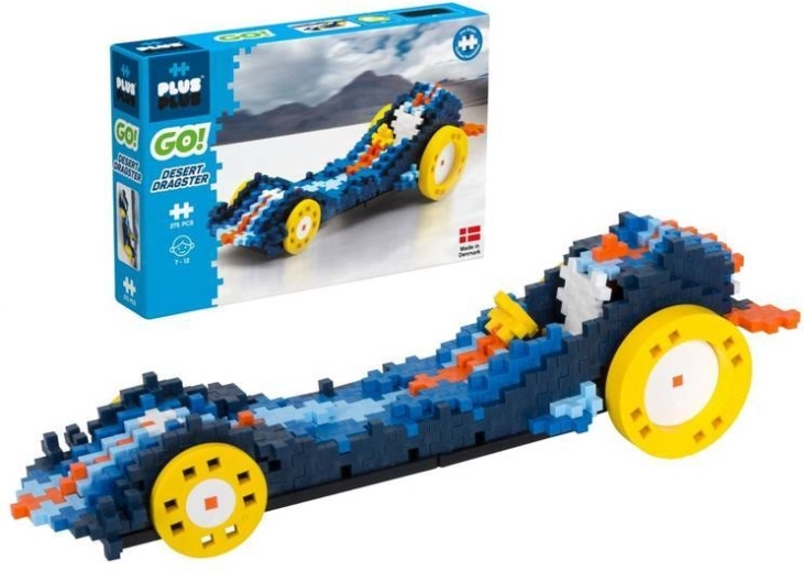 Bauset Plus-Plus Mini Mix Wüsten-Dragster 240 Teile