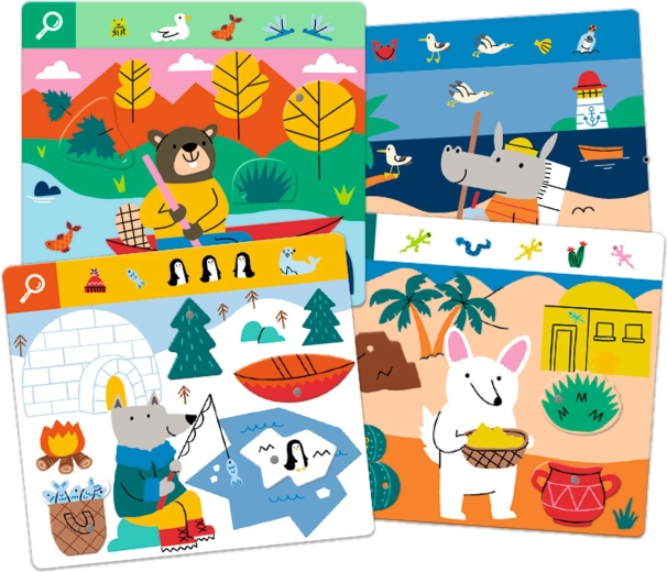 Themenszenen voller Details