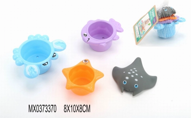 Wasserspielzeug mit Tierfiguren