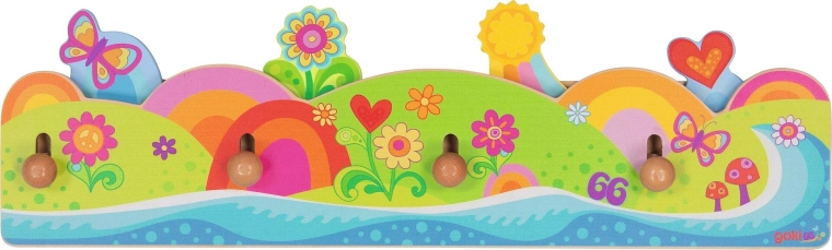 Wandhaken Flower power Goki
