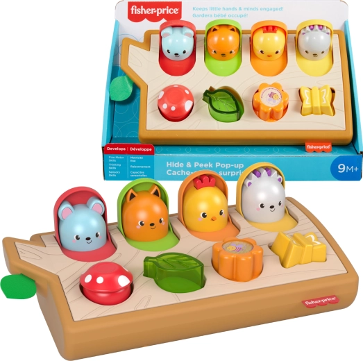Fisher-Price Hüpfende Tierchen Motorikspielzeug für Babys