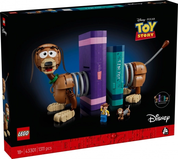 LEGO Disney Pixar Toy Story Slinky Dog – Buchstützen