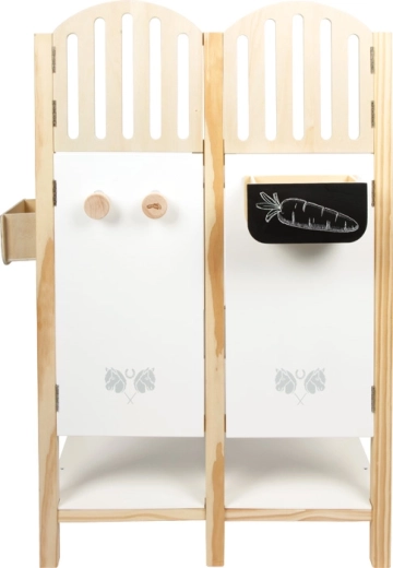 Tröge mit Tafellack-Oberfläche für Namensschilder