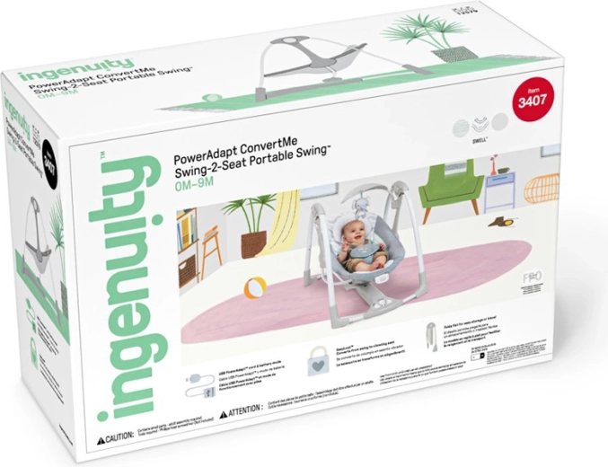 2-in-1-Schaukel und Sitzliege für maximale Flexibilität