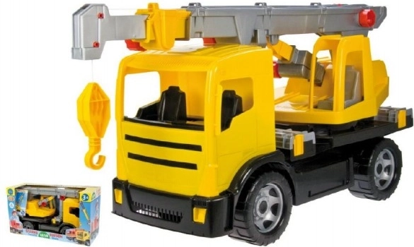 LENA Autokran 70 cm – mechanischer Kinderkran