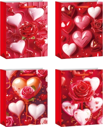 Geschenktasche XL Herzchen für Verliebte 40 × 55 cm