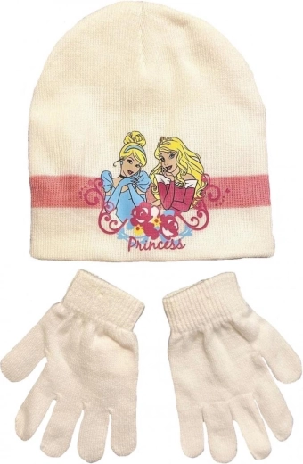 Mütze und Handschuhe für Prinzessinnen