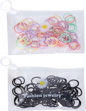 Haargummis 2 cm, Packung 80 Stk.