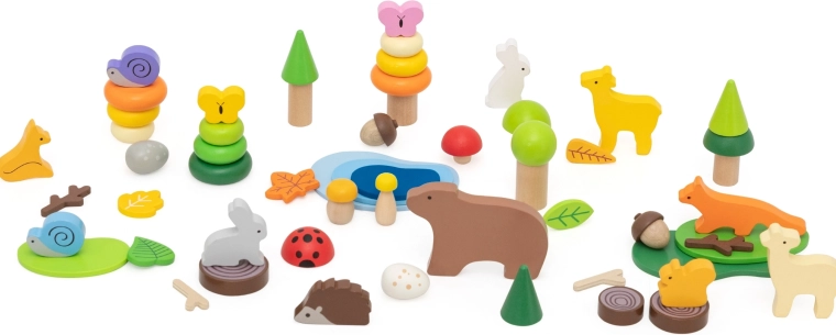 Hochwertige Holzausführung und einfaches Verstauen