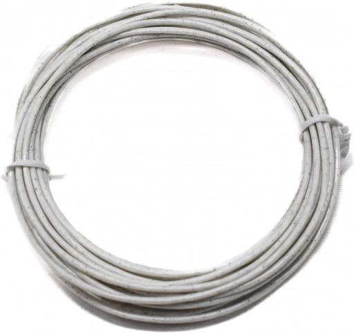 Filament mit Marmoreffekt, weiß, 5 m
