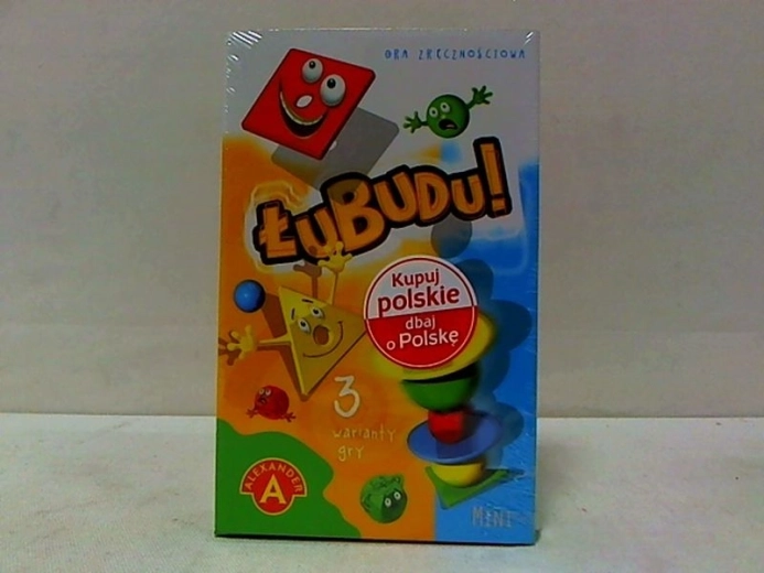 Łubudubu mini – Geschicklichkeitsspiel zum Turmbau