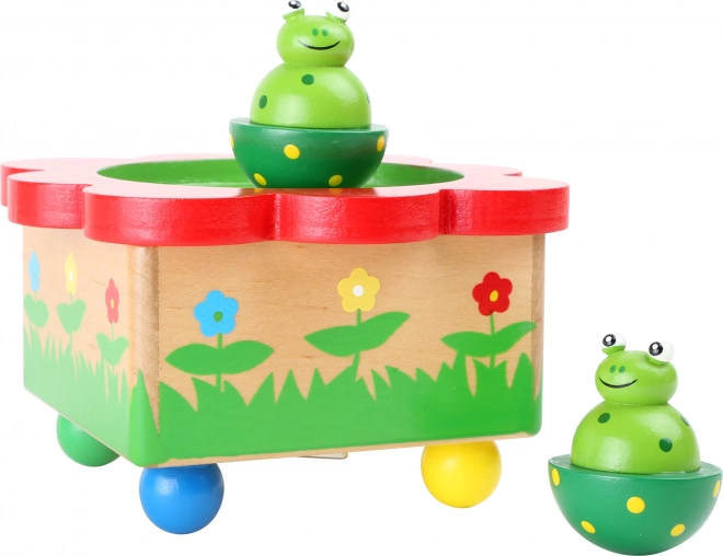 small foot Holzkiste mit Froschmusik