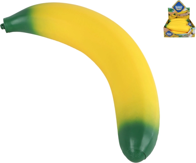 Giga Squeeze Banane – dehnbare Anti-Stress-Quetschspielzeug 37 cm