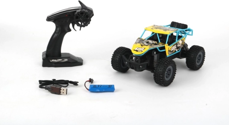 RC-Geländewagen 1:18 blau
