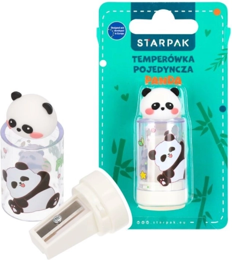 Spitzer Panda mit Radiergummi – 1 Stück