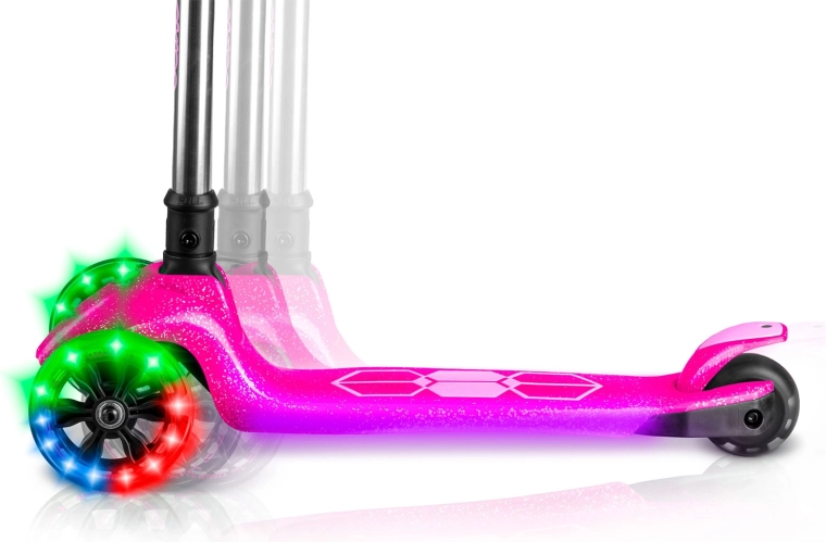 Leuchtende LED‑Räder für Sicherheit und Spaß