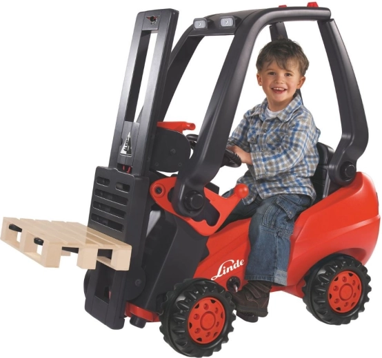 Tret-Gabelstapler BIG LINDE Forklift für Kinder