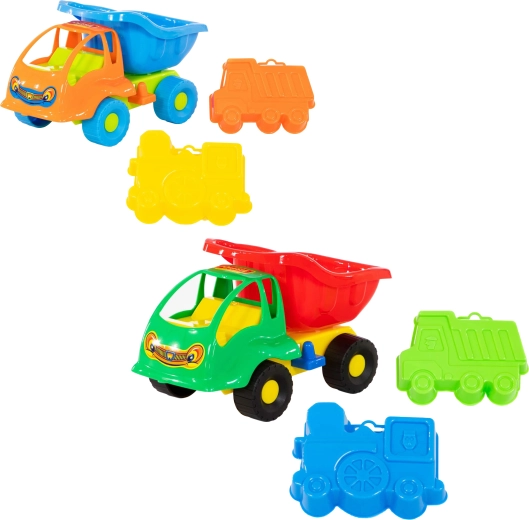 Lastwagen Ant mit Sandförmchen – 3 Teile