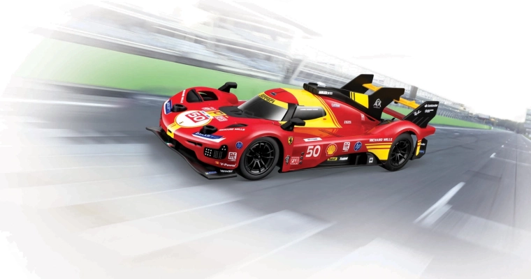 Störungsfreie 2,4‑GHz‑Steuerung mit flüssigem Fahrverhalten