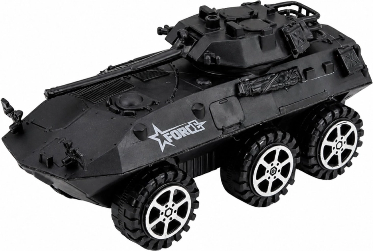 Gepanzerter Transporter mit markanten Details