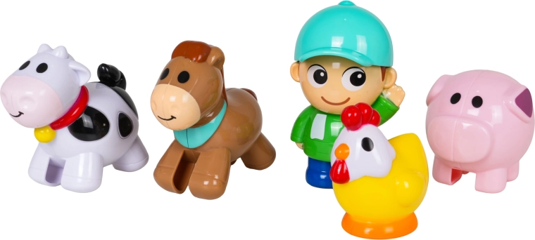 Tiere und Bauer für Rollenspiele