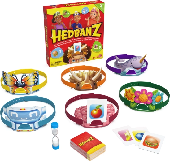 Spin Master Hedbanz Gesellschaftsspiel Rätsel