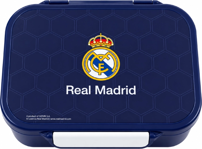 Dreikammer-Snackbox Real Madrid, dunkelblau