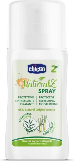 Chicco NaturalZ schützendes und erfrischendes Mückenspray für Kinder 100 ml