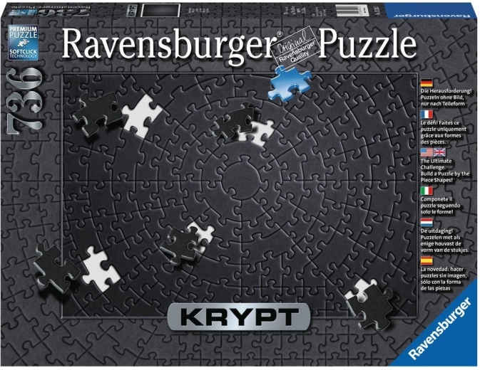 Ravensburger Krypt Schwarzes Puzzle