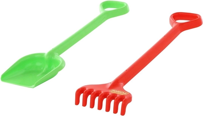 Kinder-Schaufel mit Sandharke