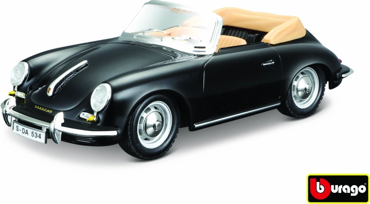 Bburago Porsche 356B Cabrio 1961 im Maßstab 1:24
