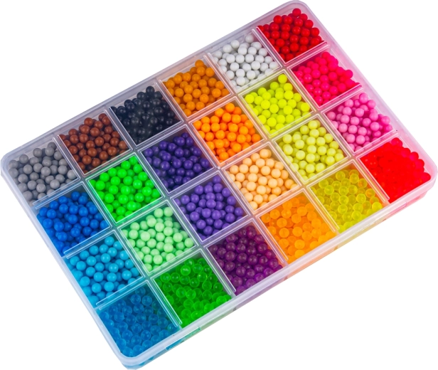 Praktischer Organizer mit Perlen in 24 Farben