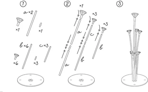 Einfache Montage Schritt für Schritt