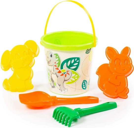 Sandspiel-Set mit Eimer und Förmchen
