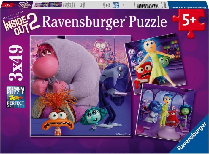 Puzzle RAVENSBURGER Alles steht Kopf 2, 3×49 Teile