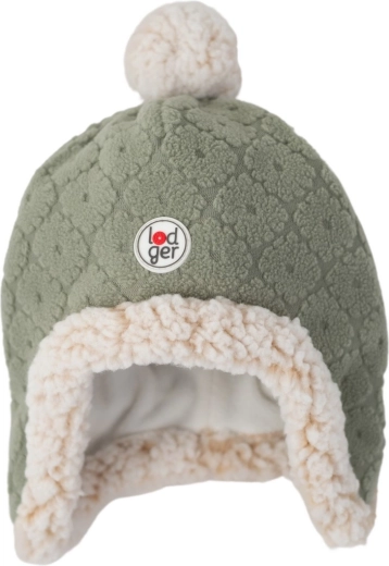 Lodger Fleece-Mütze Hatter Folklore Fleece Elm (6–12 Monate)