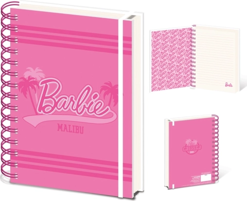 Ringbuch A5 BARBIE (Malibu) – liniert
