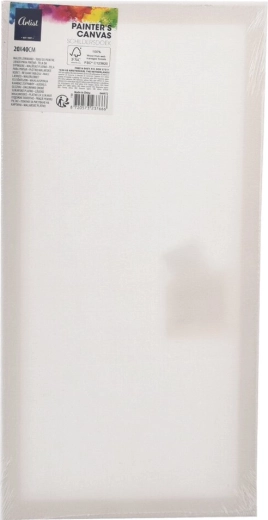 Malleinwand auf Keilrahmen 20 × 40 cm
