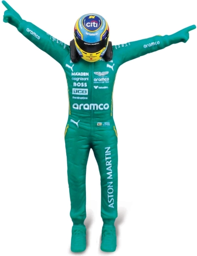 Figur Fernando Alonso in Meisterpose