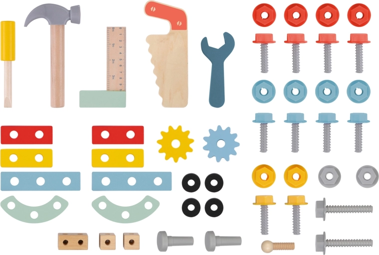 46 Teile für kleine Handwerker