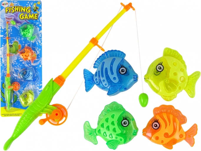 Angeln – Arcade-Spiel Angelrute 4 Fische