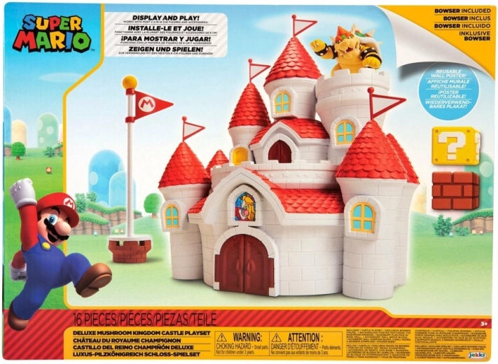 Super Mario Spielset – Schloss aus dem Pilzkönigreich