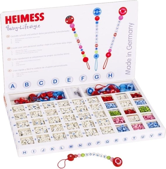 Personalisierte Sets von Schnullerhaltern