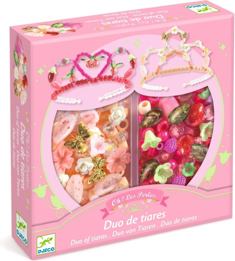 Djeco Set zur Herstellung von rosa Stirnbändern