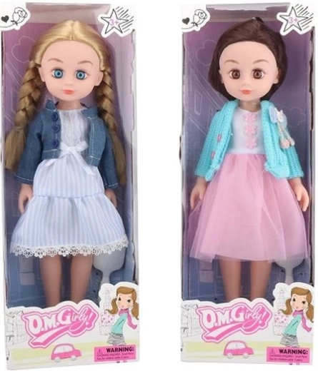 OMGirly stylvolle Puppe im Kleid