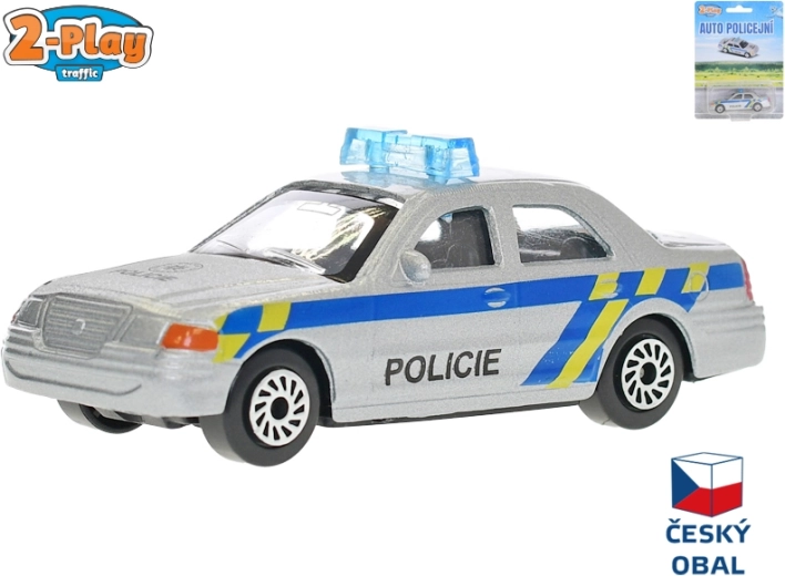 Metallmodell Polizeiauto 8 cm – Polizei Auto