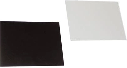 Klares Glas für Schutzschilde (2 Stk.)