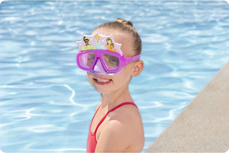 Weites Sichtfeld und klare Sicht unter Wasser