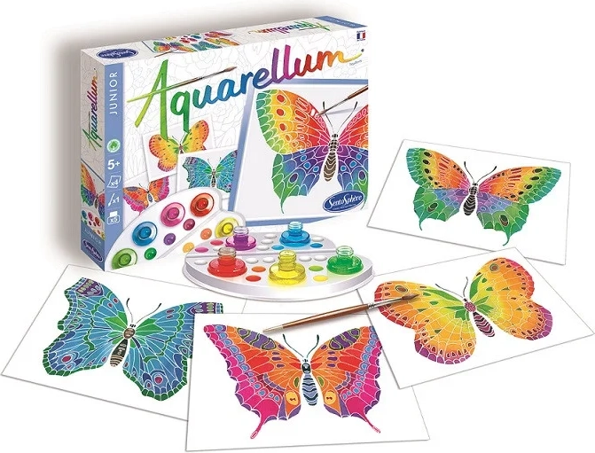 Sentosphere Aquarell-Kreativset Junior Schmetterlinge