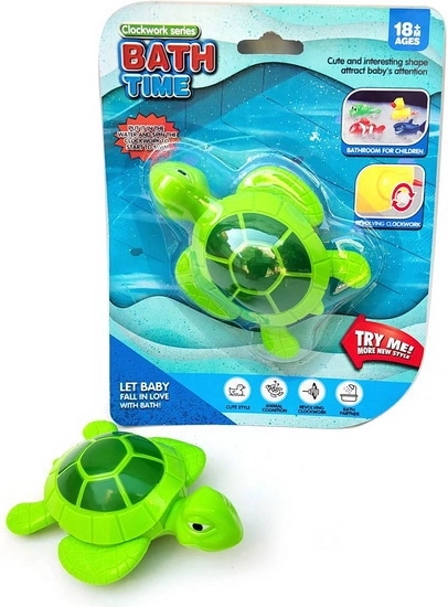 Aufziehbare Bade-Schildkröte 10 cm